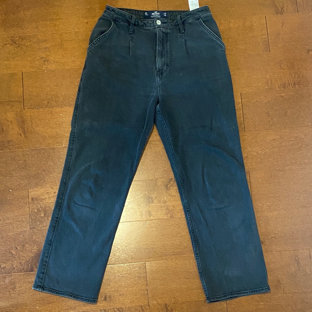 Hollister Black Straight Leg Pants